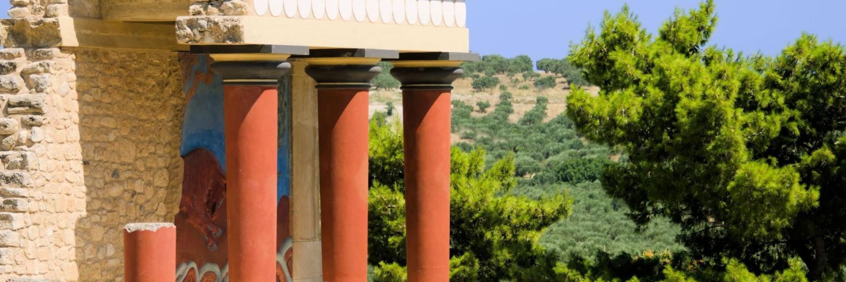 Knossos minoiska palats